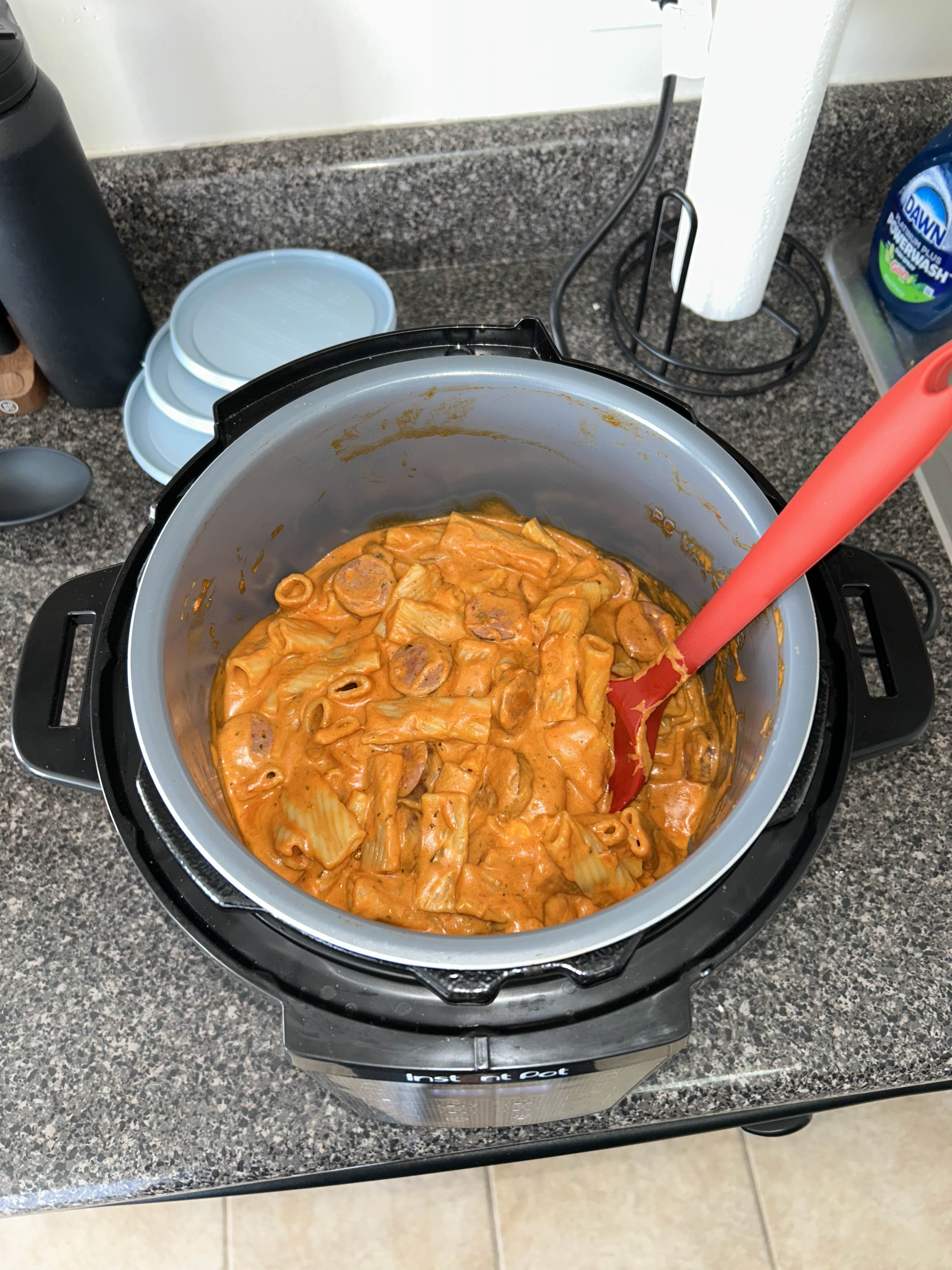 Instant Pot Cream Cheese Pasta With Sausage